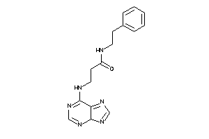 N-phenethyl-3-(4H-purin-6-ylamino)propionamide