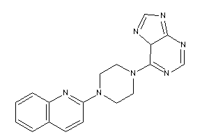 2-[4-(5H-purin-6-yl)piperazino]quinoline