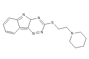 3-(2-piperidinoethylthio)-4aH-[1,2,4]triazino[5,6-b]indole