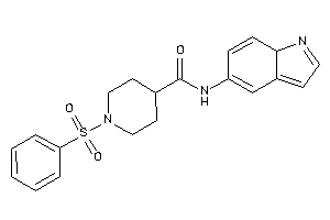 Image of N-(7aH-indol-5-yl)-1-besyl-isonipecotamide