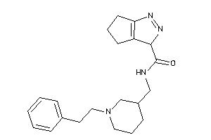 N-[(1-phenethyl-3-piperidyl)methyl]-3,4,5,6-tetrahydrocyclopenta[c]pyrazole-3-carboxamide