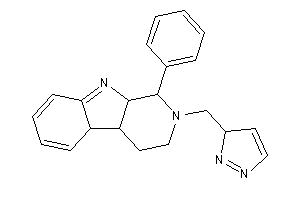 1-phenyl-2-(3H-pyrazol-3-ylmethyl)-1,3,4,4a,4b,9a-hexahydro-$b-carboline