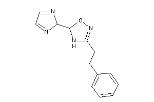 Image of 5-(2H-imidazol-2-yl)-3-phenethyl-4,5-dihydro-1,2,4-oxadiazole