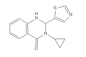 3-cyclopropyl-2-thiazol-5-yl-1,2-dihydroquinazolin-4-one