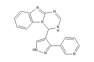 Image of 4-[3-(3-pyridyl)-1H-pyrazol-4-yl]-3,4-dihydro-[1,3,5]triazino[1,2-a]benzimidazole