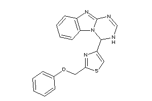 Image of 4-(3,4-dihydro-[1,3,5]triazino[1,2-a]benzimidazol-4-yl)-2-(phenoxymethyl)thiazole