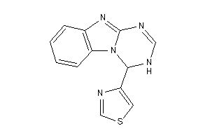 4-(3,4-dihydro-[1,3,5]triazino[1,2-a]benzimidazol-4-yl)thiazole