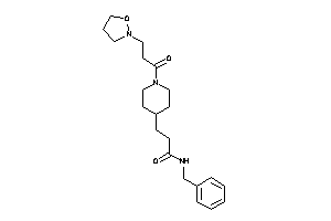 Image of N-benzyl-3-[1-(3-isoxazolidin-2-ylpropanoyl)-4-piperidyl]propionamide
