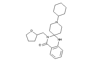 1'-cyclohexyl-3-(tetrahydrofurfuryl)spiro[1H-quinazoline-2,4'-piperidine]-4-one