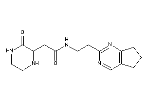 N-[2-(6,7-dihydro-5H-cyclopenta[d]pyrimidin-2-yl)ethyl]-2-(3-ketopiperazin-2-yl)acetamide