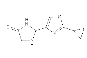 2-(2-cyclopropylthiazol-4-yl)-4-imidazolidinone