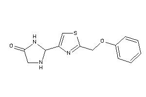 Image of 2-[2-(phenoxymethyl)thiazol-4-yl]-4-imidazolidinone