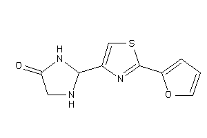 2-[2-(2-furyl)thiazol-4-yl]-4-imidazolidinone