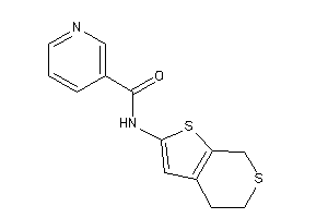 N-(5,7-dihydro-4H-thieno[2,3-c]thiopyran-2-yl)nicotinamide