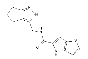 N-(2,4,5,6-tetrahydrocyclopenta[c]pyrazol-3-ylmethyl)-4H-thieno[3,2-b]pyrrole-5-carboxamide