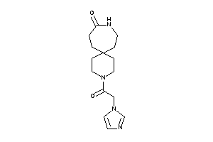 Image of 3-(2-imidazol-1-ylacetyl)-3,10-diazaspiro[5.6]dodecan-9-one