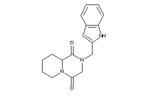 2-(1H-indol-2-ylmethyl)-3,6,7,8,9,9a-hexahydropyrido[1,2-a]pyrazine-1,4-quinone