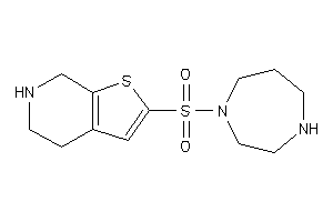 2-(1,4-diazepan-1-ylsulfonyl)-4,5,6,7-tetrahydrothieno[2,3-c]pyridine