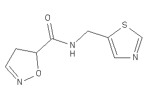 Image of N-(thiazol-5-ylmethyl)-2-isoxazoline-5-carboxamide