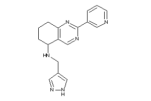 1H-pyrazol-4-ylmethyl-[2-(3-pyridyl)-5,6,7,8-tetrahydroquinazolin-5-yl]amine
