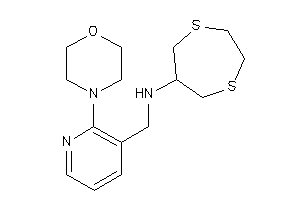Image of 1,4-dithiepan-6-yl-[(2-morpholino-3-pyridyl)methyl]amine