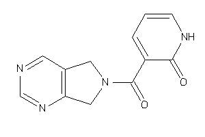 3-(5,7-dihydropyrrolo[3,4-d]pyrimidine-6-carbonyl)-2-pyridone