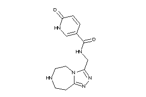 6-keto-N-(6,7,8,9-tetrahydro-5H-[1,2,4]triazolo[3,4-g][1,4]diazepin-3-ylmethyl)-1H-pyridine-3-carboxamide