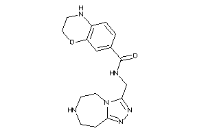 N-(6,7,8,9-tetrahydro-5H-[1,2,4]triazolo[3,4-g][1,4]diazepin-3-ylmethyl)-3,4-dihydro-2H-1,4-benzoxazine-7-carboxamide