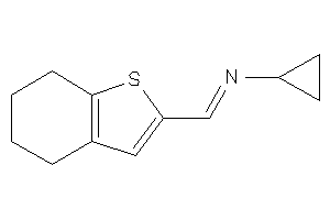 Cyclopropyl(4,5,6,7-tetrahydrobenzothiophen-2-ylmethylene)amine