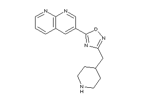 5-(1,8-naphthyridin-3-yl)-3-(4-piperidylmethyl)-1,2,4-oxadiazole