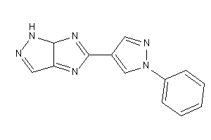 5-(1-phenylpyrazol-4-yl)-1,6a-dihydropyrazolo[3,4-d]imidazole