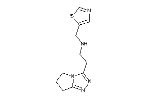 2-(6,7-dihydro-5H-pyrrolo[2,1-c][1,2,4]triazol-3-yl)ethyl-(thiazol-5-ylmethyl)amine