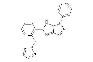 Image of 1-phenyl-5-[2-(pyrazol-1-ylmethyl)phenyl]-6,6a-dihydro-5H-imidazo[4,5-c]pyrazole