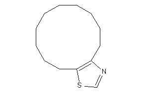 4,5,6,7,8,9,10,11,12,13-decahydrocyclododeca[d]thiazole