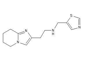 2-(5,6,7,8-tetrahydroimidazo[1,2-a]pyridin-2-yl)ethyl-(thiazol-5-ylmethyl)amine