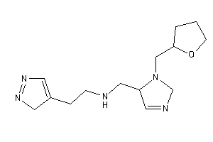 Image of 2-(3H-pyrazol-4-yl)ethyl-[[3-(tetrahydrofurfuryl)-3-imidazolin-4-yl]methyl]amine