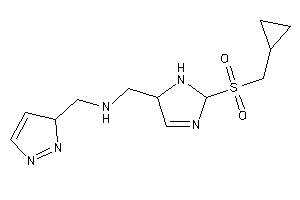 Image of [2-(cyclopropylmethylsulfonyl)-3-imidazolin-4-yl]methyl-(3H-pyrazol-3-ylmethyl)amine