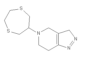 Image of 5-(1,4-dithiepan-6-yl)-3,4,6,7-tetrahydropyrazolo[4,3-c]pyridine