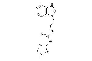 1-[2-(1H-indol-3-yl)ethyl]-3-(1,3,4-thiadiazolidin-2-yl)urea