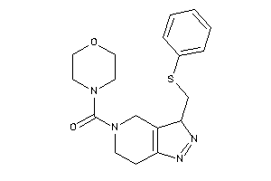 Morpholino-[3-[(phenylthio)methyl]-3,4,6,7-tetrahydropyrazolo[4,3-c]pyridin-5-yl]methanone