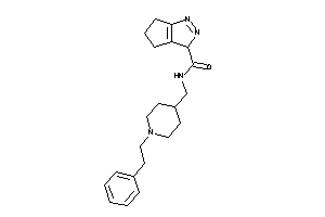 N-[(1-phenethyl-4-piperidyl)methyl]-3,4,5,6-tetrahydrocyclopenta[c]pyrazole-3-carboxamide