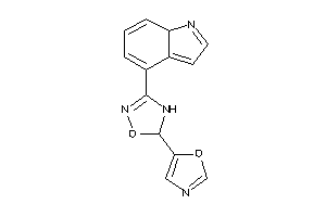 Image of 3-(7aH-indol-4-yl)-5-oxazol-5-yl-4,5-dihydro-1,2,4-oxadiazole