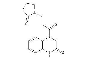 Image of 4-[3-(2-ketopyrrolidino)propanoyl]-1,3-dihydroquinoxalin-2-one