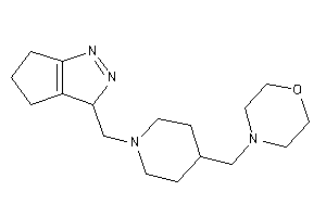 4-[[1-(3,4,5,6-tetrahydrocyclopenta[c]pyrazol-3-ylmethyl)-4-piperidyl]methyl]morpholine