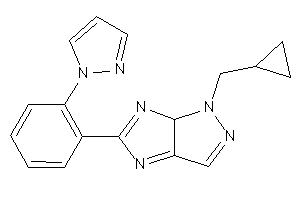 1-(cyclopropylmethyl)-5-(2-pyrazol-1-ylphenyl)-6aH-pyrazolo[3,4-d]imidazole