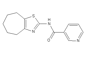 Image of N-(5,6,7,8-tetrahydro-4H-cyclohepta[d]thiazol-2-yl)nicotinamide
