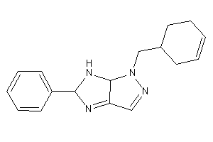 Image of 1-(cyclohex-3-en-1-ylmethyl)-5-phenyl-6,6a-dihydro-5H-pyrazolo[3,4-d]imidazole