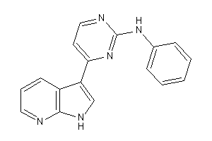 Phenyl-[4-(1H-pyrrolo[2,3-b]pyridin-3-yl)pyrimidin-2-yl]amine