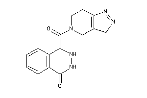 Image of 4-(3,4,6,7-tetrahydropyrazolo[4,3-c]pyridine-5-carbonyl)-3,4-dihydro-2H-phthalazin-1-one