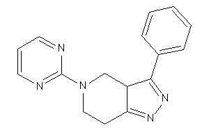3-phenyl-5-(2-pyrimidyl)-3a,4,6,7-tetrahydropyrazolo[4,3-c]pyridine